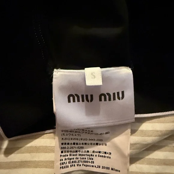 Miu Miu Crop Top - Picture 3 of 4